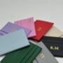 Personalised Card Holder, Vegan Leather Card Holder, Personalized Wallet, thumbnail 2 of 2