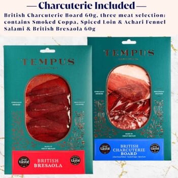 Charcuterie Gift Box Present Full With Gourmet Treats, 5 of 5