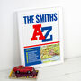 Personalised A Z Cover Print, thumbnail 1 of 6