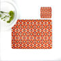 Moroccan Flower Placemat Set, thumbnail 7 of 12