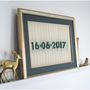 Personalised 3D New Baby Framed Artwork, thumbnail 2 of 11
