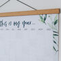 2026 Botanical Wall Planner 'This Is My Year', thumbnail 7 of 10