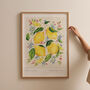 Citrus Limon Art Print, thumbnail 1 of 4