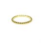 Ball Band Stacking Ring, Gold Vermeil On 925 Silver, thumbnail 4 of 8