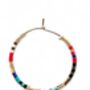 Hooples Shanty Beaded Hoop With Gift Pouch, thumbnail 4 of 4