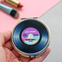 Personalised 'Our Song' Compact Mirror, thumbnail 9 of 10