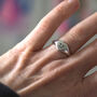 Heart Face Signet Ring, thumbnail 6 of 12