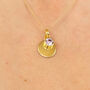 18ct Gold Plated June Birthstone Necklace Set, thumbnail 1 of 10