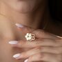 New Beginnings Sakura Blossom Necklace, thumbnail 2 of 9