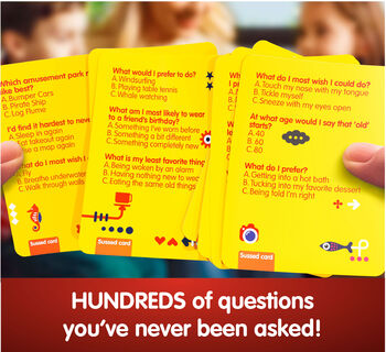 Sussed The Wacky ‘What Would You Do?’ Social Card Game Ages Six+ Hello Yellow Pack, 2 of 6