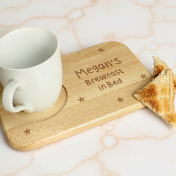 Personalised Stars Wooden Coaster Tray, 3 of 10