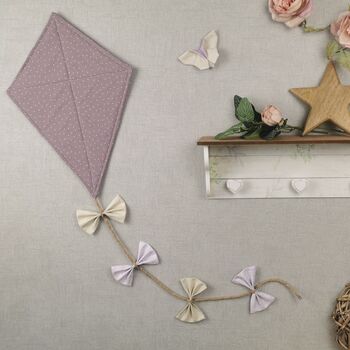 Lilac And Cream Baby Room Wall Art, Baby Shower, 2 of 10