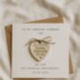 Personalised 25th Anniversary Card For Husband Or Wife, thumbnail 1 of 2