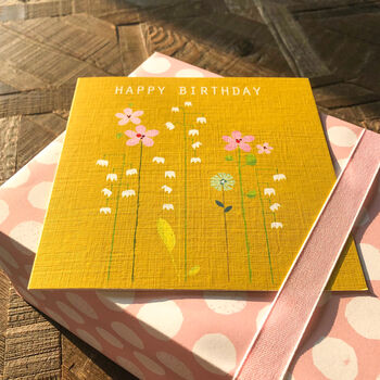 Lily Of The Valley Birthday Card, 4 of 5