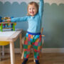 Baby, Toddler Joggers With Inbuilt Socks 'Scribbler', thumbnail 1 of 6
