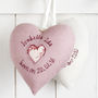 Personalised New Baby Girl Heart Gift, thumbnail 12 of 12