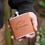 Personalised Hipflask Graduation Gift For Son, thumbnail 4 of 4