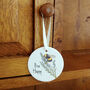 Bee Happy Ceramic Hanging Decoration, thumbnail 4 of 8