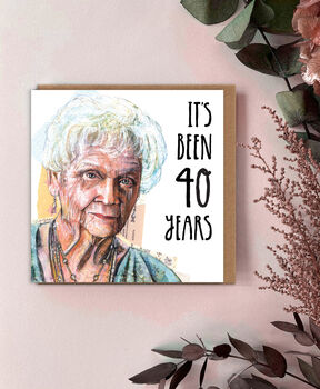 Funny Titanic Meme 40th Birthday Card | 90s Nostalgia Greeting, 2 of 4