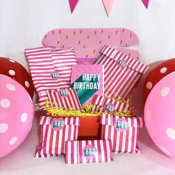 Girls Pink Birthday Gift Box Hamper For Her Teen, 6 of 9