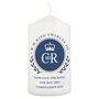 Personalised King Charles Coronation Candle, thumbnail 5 of 5