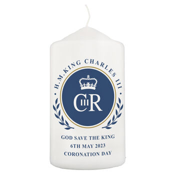 Personalised King Charles Coronation Candle, 5 of 5