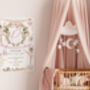 Personalised New Baby Girl Keepsake Print | Ballet, thumbnail 3 of 8