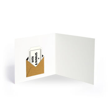 Congratulations Handmade Personalised Woop Blank Card, 5 of 5