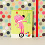 Mini Poodle 4th Birthday Card, thumbnail 1 of 4