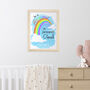 Personalised Kid's Rainbow Wall Print, thumbnail 11 of 12