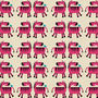 Pink Zebra Giftwrap X Two Sheets, thumbnail 2 of 3