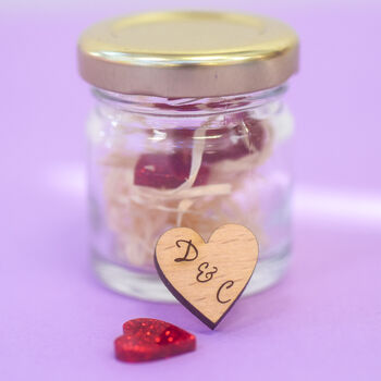 Jar Of Hearts Personalised Love Keepsake, 4 of 5