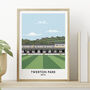 Personalised Contemporary Football Stadium Print, thumbnail 11 of 12