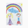 Personalised Childrens Drawing Mother's Day Card, thumbnail 4 of 10