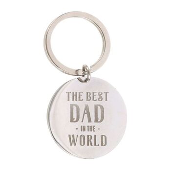 Best Dad In The World Keyring, 3 of 3