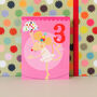 Mini Mouse 3rd Birthday Card, thumbnail 3 of 4