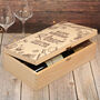 Any Occasion Vintage Double Wine Bottle Box, thumbnail 2 of 4