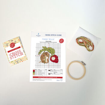 Beatrix Potter Timmy Willie Mini Cross Stitch Kit, 4 of 4