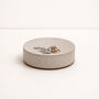 Modern Handmade Geometric Stoneware Trinket Ring Dish, thumbnail 1 of 6