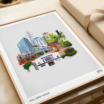 Colliers Wood London Print, 3 of 9