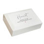 Personalised White Wooden Jewellery Box, thumbnail 4 of 7