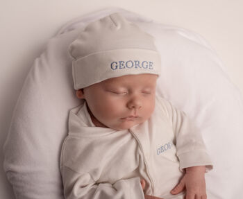 Personalised Cotton Baby Gift Set, 5 of 12