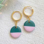 Gillian Lilac Forest Polymer Clay Earrings, thumbnail 1 of 5