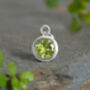 Peridot Pendant In Solid Sterling Silver, thumbnail 1 of 4