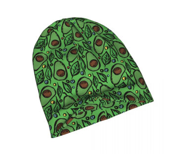 Avocado Chemo Beanie Hat, 2 of 5