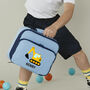 Kids Construction Lunch Bag Personalised Gift, thumbnail 6 of 6