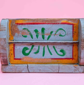 Blue Floral Indian Brick Mould, 9 of 12