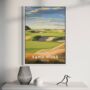 Sand Hills Golf Course Poster – Golf Wall Art Print | Gift For Golfers, Dad, Husband, Golf Gift For Him, thumbnail 1 of 2