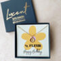 Happy Birthday Daisy Flower Gold Plated Necklace, thumbnail 3 of 8