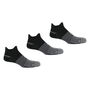 Dual Black Luxury Walking Men's Socks Three Pair Bundle, thumbnail 1 of 4